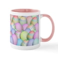 thumbnail image 1 of CafePress - Pastel Colored Easter Eggs Mugs - 11 oz Ceramic Mug - Novelty Coffee Tea Cup, 1 of 4