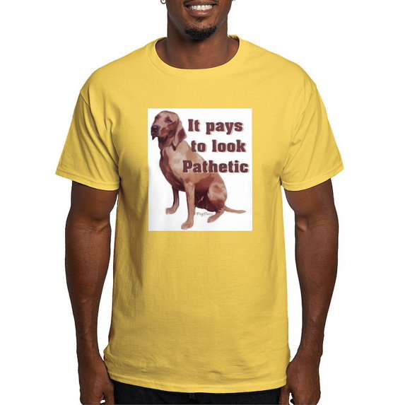 CafePress - Pathetic Redbone Coonhound Ash Grey T Shirt - Men's Classic Graphic T-Shirt