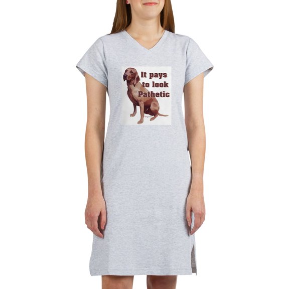 CafePress - Pathetic Redbone Coonhound Ash Grey T Shirt - Women's Nightshirt