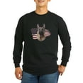 thumbnail image 1 of CafePress - Patriotic German Shepherd Long Sleeve Dark T Shirt - Long Sleeve Dark T-Shirt, 1 of 4