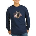 thumbnail image 1 of CafePress - Patriotic German Shepherd Long Sleeve Dark T Shirt - Long Sleeve Dark T-Shirt, 1 of 4