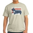 thumbnail image 1 of CafePress - Patriotic Pembroke Welsh Corg Ash Grey T Shirt - Light T-Shirt - CP, 1 of 4