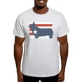 thumbnail image 1 of CafePress - Patriotic Pembroke Welsh Corg Ash Grey T Shirt - Light T-Shirt - CP, 1 of 4
