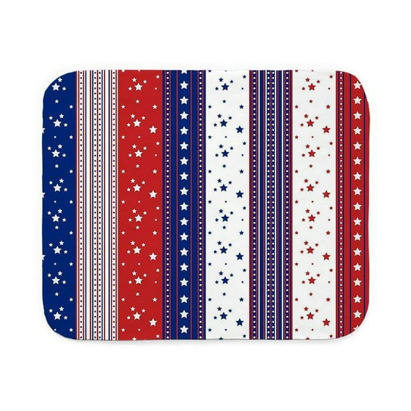 CafePress - Patriotic Strs & Stripes Abstract American Flag 2A - Sherpa Fleece Throw Blanket 60" x 50"
