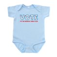 thumbnail image 1 of CafePress - Patriotic Vote Infant Bodysuit - Baby Light Bodysuit, Size Newborn - 24 Months, 1 of 4