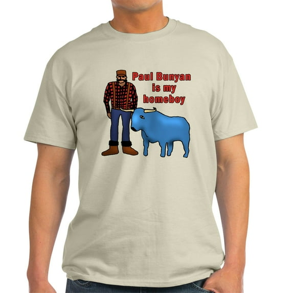 CafePress - Paul Bunyan Is My Homeboy Light T Shirt - Men's Classic Graphic T-Shirt
