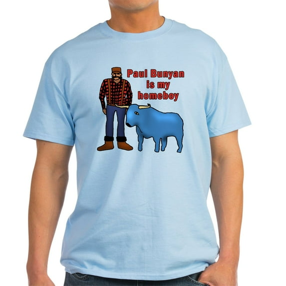 CafePress - Paul Bunyan Is My Homeboy Light T Shirt - Men's Classic Graphic T-Shirt