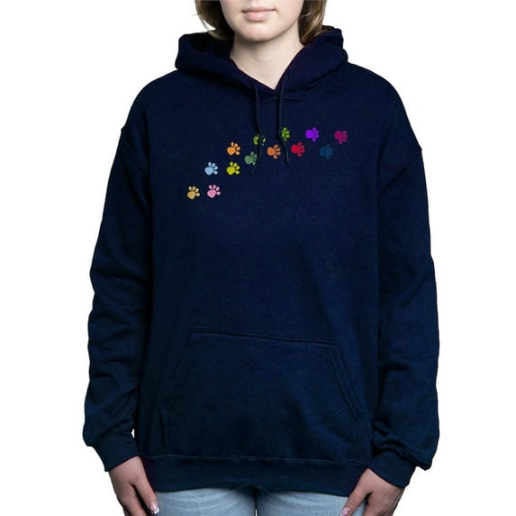 CafePress - Paw Print Sweatshirt - Pullover Hoodie, Classic & Comfortable Hooded Sweatshirt