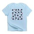 thumbnail image 1 of CafePress - Paw Prints And Hearts T Shirt - Infant T-Shirt, 1 of 4