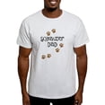 thumbnail image 1 of CafePress - Paw Prints Schnauzer Dad Light T Shirt - Men's Classic Graphic T-Shirt, 1 of 4