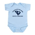 thumbnail image 1 of CafePress - Pawleys Island SC Map Design Infant Bodysuit - Baby Light Bodysuit, Size Newborn - 24 Months, 1 of 4