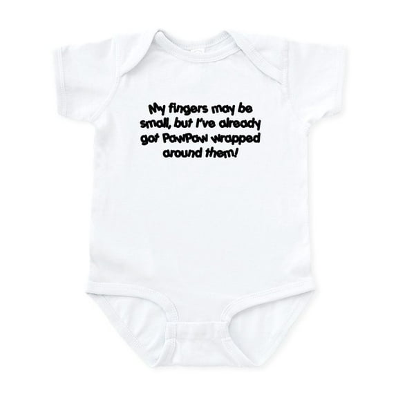 CafePress - Pawpaw Wrapped Infant Bodysuit - Baby Light Bodysuit, Size Newborn - 24 Months