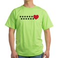 thumbnail image 1 of CafePress - Pawprint Hearts Light T Shirt - Light T-Shirt - CP, 1 of 4
