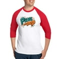 thumbnail image 1 of CafePress - Paws Ans Pep - Cotton Baseball Jersey, 3/4 Raglan Sleeve Shirt, 1 of 4