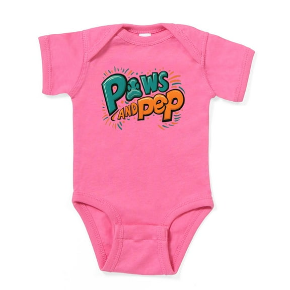 CafePress - Paws Ans Pep - Cute Infant Bodysuit Baby Romper - Size Newborn - 24 Months