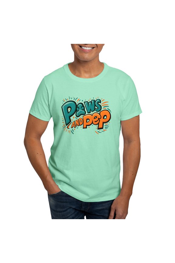 - Paws Ans Pep Men's Value T Shirt - Men's Classic Graphic Cotton T-Shirt