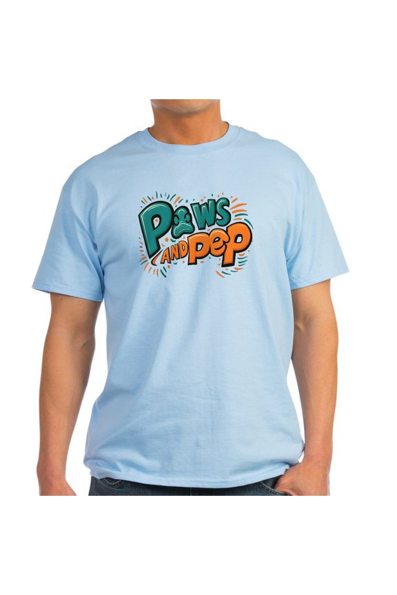 - Paws Ans Pep Men's Value T Shirt - Men's Classic Graphic T-Shirt
