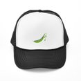 thumbnail image 1 of CafePress - Pea Pod - Adjustable Unisex Printed Trucker Hat with Mesh Back, 1 of 8