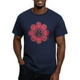 thumbnail image 1 of CafePress - Peace Flower Affecti Men's Fitted T Shirt (Dark) - Men's Fitted T-Shirt, 1 of 4