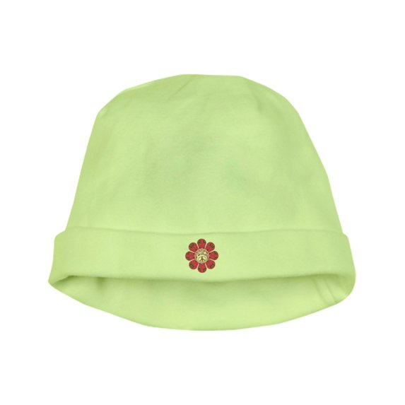 CafePress - Peace Flower Affection - Baby Hat