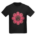 thumbnail image 1 of CafePress - Peace Flower Affection Kids Dark T Shirt - Dark T-Shirt Kids XS-XL, 1 of 4