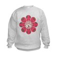 thumbnail image 1 of CafePress - Peace Flower Affection Kids Sweatshirt - Kids Sweatshirt, Youth Crew Neck Sweatshirt, 1 of 4