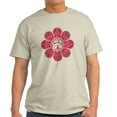 thumbnail image 1 of CafePress - Peace Flower Affection Light T Shirt - Men's Classic Graphic T-Shirt, 1 of 4