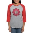 thumbnail image 1 of CafePress - Peace Flower Affection Long Sleeve T Shirt - Womens Baseball Tee, 1 of 4