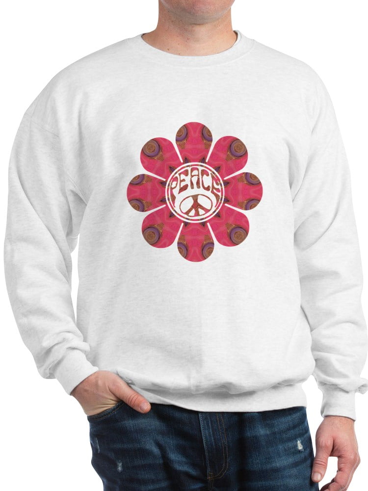 Cafepress Custom Flower Monogram Sweatshirt