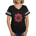 thumbnail image 1 of CafePress - Peace Flower Affection T Shirt - Womens Football Shirt, 1 of 4