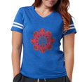thumbnail image 1 of CafePress - Peace Flower Affection T Shirt - Womens Football Shirt, 1 of 4