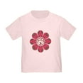 thumbnail image 1 of CafePress - Peace Flower Affection Toddler T Shirt - Cute Toddler T-Shirt, 100% Cotton, 1 of 4