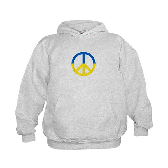 CafePress - Peace For Ukraine Lover I Stand With Uk Sweatshirt - Kids Hooded Sweatshirt, Classic Hoodie