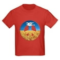thumbnail image 1 of CafePress - Peace In Ukraine Kids T Shirt - Dark T-Shirt Kids XS-XL, 1 of 4
