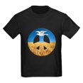 thumbnail image 1 of CafePress - Peace In Ukraine Kids T Shirt - Dark T-Shirt Kids XS-XL, 1 of 4