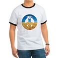 thumbnail image 1 of CafePress - Peace In Ukraine Men's Ringer T Shirt - 100% Cotton Ringed T-Shirt, 1 of 4