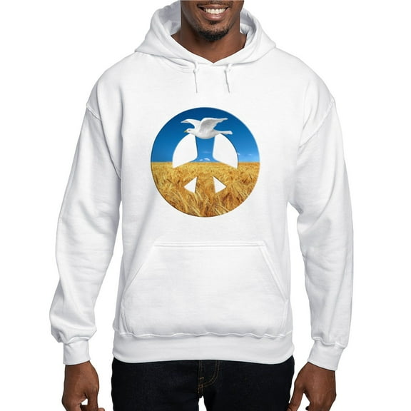 CafePress - Peace In Ukraine - Pullover Hoodie, Hooded Sweatshirt