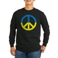 thumbnail image 1 of CafePress - Peace In Ukraine. Stand With U Long Sleeve T Shirt - Long Sleeve Dark T-Shirt, 1 of 4