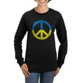 thumbnail image 1 of CafePress - Peace In Ukraine. Stand With U Long Sleeve T Shirt - Women's Long Sleeve Graphic Tee Casual Fit, 1 of 4