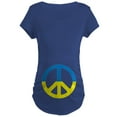thumbnail image 1 of CafePress - Peace In Ukraine. Stand With Ukr Maternity T Shirt - Maternity Dark T-Shirt, 1 of 3