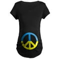 thumbnail image 1 of CafePress - Peace In Ukraine. Stand With Ukr Maternity T Shirt - Maternity Dark T-Shirt, 1 of 3