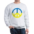 thumbnail image 1 of CafePress - Peace In Ukraine. Stand With Ukraine. S Sweatshirt - Crew Neck Sweatshirt, 1 of 4