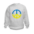 thumbnail image 1 of CafePress - Peace In Ukraine. Stand With Ukraine. S Sweatshirt - Kids Sweatshirt, Youth Crew Neck Sweatshirt, 1 of 4