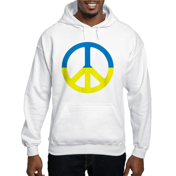 CafePress - Peace In Ukraine. Stand With Ukraine. S Sweatshirt - Pullover Hoodie, Hooded Sweatshirt