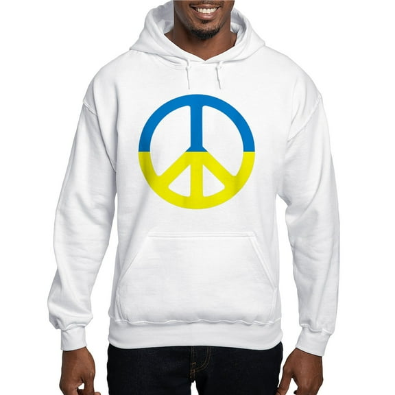 CafePress - Peace In Ukraine. Stand With Ukraine. S Sweatshirt - Pullover Hoodie, Hooded Sweatshirt