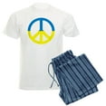 thumbnail image 1 of CafePress - Peace In Ukraine. Stand With Ukraine. Supp Pajamas - Men's Light Loose Fit Cotton Pajama Set, 1 of 7