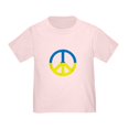 thumbnail image 1 of CafePress - Peace In Ukraine. Stand With Ukraine. Supp T Shirt - Cute Toddler T-Shirt, 100% Cotton, 1 of 4