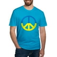 thumbnail image 1 of CafePress - Peace In Ukraine. Stand With Ukraine. Supp T Shirt - Men's Fitted T-Shirt, 1 of 4