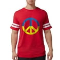 thumbnail image 1 of CafePress - Peace In Ukraine. Stand With Ukraine. Supp T Shirt - Mens Football Shirt, 1 of 4