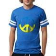 thumbnail image 1 of CafePress - Peace In Ukraine. Stand With Ukraine. Supp T Shirt - Mens Football Shirt, 1 of 4